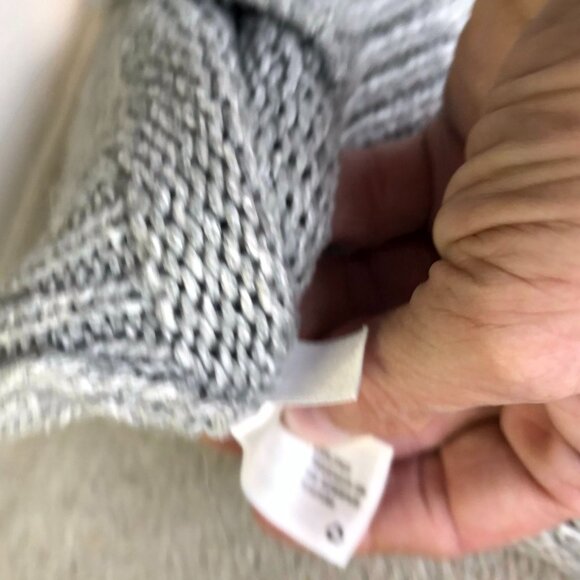 A New Day Womens Sweater Medium Textured Cable Knit Soft Cozy Colorblock Casual - Picture 6 of 7